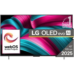 Televizor OLED LG 42C51LA, 105 cm, Smart, 4K Ultra HD, 100 Hz, Clasa G (Model 2025)