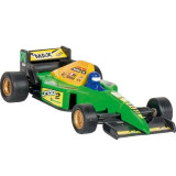 Masinuta de curse die-cast, cu motoras pull-back, verde