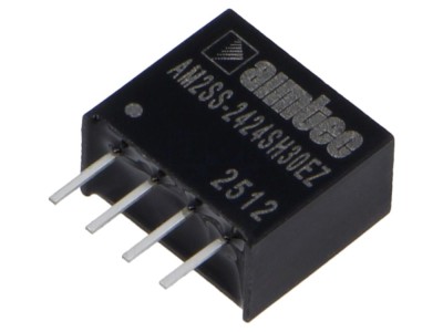 Convertor DC/DC AIMTEC 2W 24V 84mA SIP4 foto