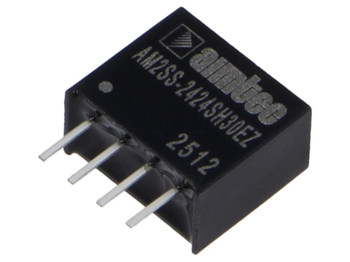 Convertor DC/DC AIMTEC 2W 24V 84mA SIP4