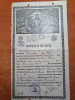 Certificat de botez din 26 octombrie 1939 -bucuresti