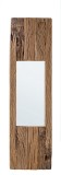 Cumpara ieftin Oglinda de perete cu rama din lemn maro Rafter 25x4x90 cm