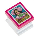 Ștampilă Marină Multicoloră 3x3x3cm, Joc Artă, Sirene, Pești, OEM - Creativitate Copii, Proiecte Artizanat, Cadou Fete