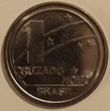 Moneda Brazilia - 1 Cruzado Novo 1989 - Aniversarea republicii, America Centrala si de Sud