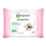 Servetele Demachiante pentru Ten Uscat/Sensibil Elmiplant Skin Moisture, 25 Servetele/Pachet