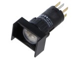 Comutator corp 16mm EAO 51, 1 poziție stabilă, NC NO, &Oslash;16,2mm