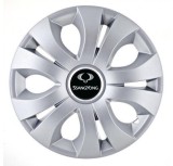Cumpara ieftin Set 4 capace roti Top Gray pentru gama SsangYong, R17