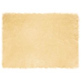 vidaXL Covor Faux din L&acirc;nă de oaie Crem 200 x 140 cm Poliester 42021505