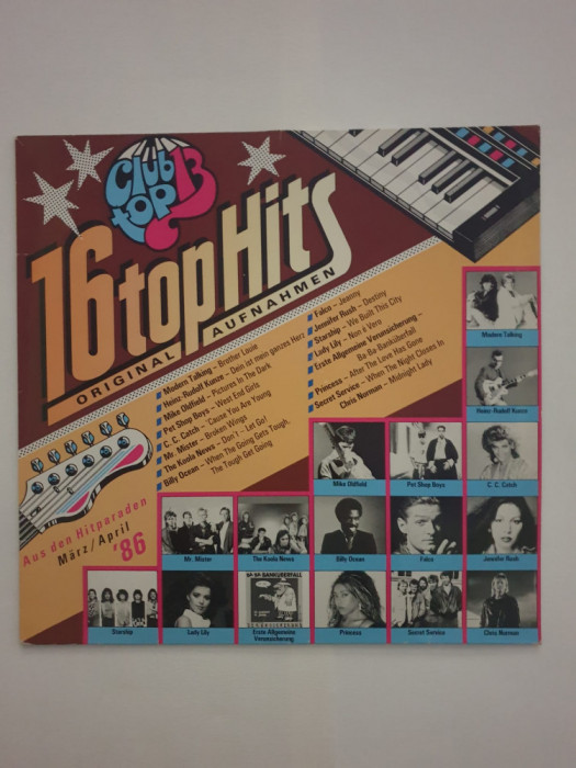 Club Top 13 ( Aus Den Hitparaden 1986 Martie/April) Germania (Vinil)