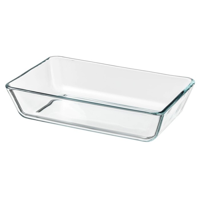 Vas sticla termorezistenta pentru cuptor, 27 x 18 cm, model dreptunghiular