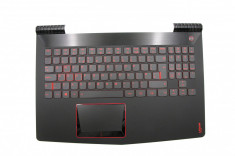 Carcasa superioara cu tastatura palmrest Laptop, Lenovo, Legion Y520-15IKBN Type 80WK, 5CB0N00221, layout UK, pentru GTX 1050 foto