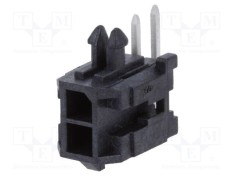 Conector cablu-placă soclu tată Micro-Fit 3.0 3mm PIN 2 THT MOLEX