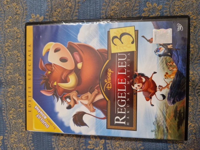 Dvd copii Regele leu 3