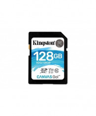 Secure digital card kingston sdxc 128gb class 10 u3 v30i foto