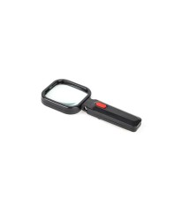 Lupa mana 80x80mm 3D 4x LED Kemot foto