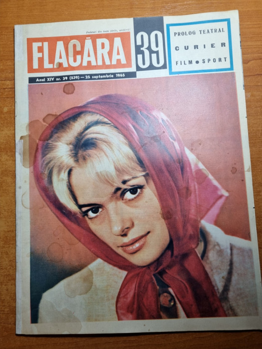 flacara 25 septembrie 1965-art. liviu ciulei,ion lucian,sica alexandrescu