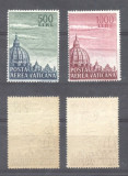 Vatican 1958 Airmail definitives Mi.280-281 MNH AM.496, Nestampilat