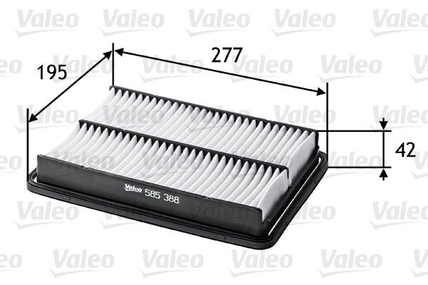 VALEO 585388 Filtru aer