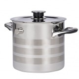 Oala de lapte Rosberg, 5 l, pereti dubli, fluier, inox, compatibil cu toate plitele