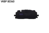 Set placute frana disc Audi A4 B9, A5, A6 C8, A7, A8 D5, E-Tron, Q5, Q7, Q8; VW Touareg Motor 1.4 Tfsi, lungime 194 mm, 74 mm, 16.5 mm, OE 4K0698151
