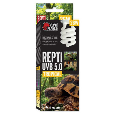 Bec REPTI PLANET Repti UVB 5.0 Tropical 26W foto