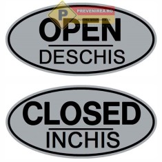 Placuta aluminiu deschis inchis foto