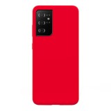 Husa compatibila cu samsung galaxy s22 ultra, matte efect, pro islim htpmag&Acirc;&reg;, rosu