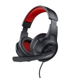 Casti Trust Basics gaming, negru &quot;TR-24785&quot; (timbru verde 0.8 lei)