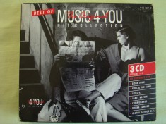 MUSIC 4 YOU - Hit Collection - 3 CD-uri Originale ca NOI