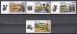 Angola 2019 - Animale din Parcuri Nationale, Serie cu Tapsuri, MNH
