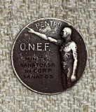 Insigna ONEF minte sănătoasă &icirc;n corp sănătos fără ac