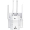Amplificator Semnal Wireless Linomag&reg;, Range Extender Retea WiFi, 4 Antene, Retea 2.4 &amp; 5GHz Dual Band, Trasnfer pana la 1200Mbps, 2 x Port LAN, Acope