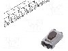 Microintrerupator 6.1x3.7x2.5mm, (ON)-OFF, SPST, ALPS - SKQYABE010