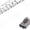 Microintrerupator 6.1x3.7x2.5mm, (ON)-OFF, SPST, ALPS - SKQYABE010