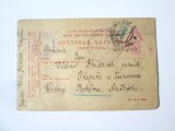 Rara! Carte postala pentru prizonierii de razboi WWI cenzurata militar 1917,expediata dintr-un lagar din Rusia Tarista in Austria-Boemia