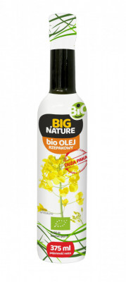 Ulei de rapita bio 375 ml Big Nature presat la rece foto