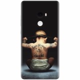 Husa silicon pentru Xiaomi Mi Mix 2, Body Builder Cute Baby Tattoo