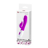 Vibrator rabbit 30 functii Pretty Love Peter 19.2 cm