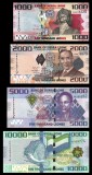 SIERRA LEONE █ SET COMPLET █ 1000 + 2000 + 5000 + 10000 Leones █ 2020-2021 █ UNC