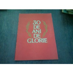 TREIZECI DE ANI DE GLORIE - CANTECE DEDICATE ANIVERSARII A TREIZECI DE ANI DE LA ELIBERAREA PATRIEI