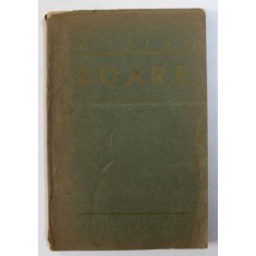 SOARE - poezii de G . TALAZ , 1926 , EDITIA I * , DEDICATIE*