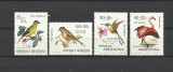 ARGENTINA 1972-74 FAUNA PASARI, Nestampilat