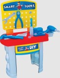 Banc de lucru cu unelte pentru copii, 35 piese, Smart Tools, 130, Ucar Toys