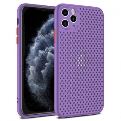 Husa Capac Silicon Breath, Samsung A415 Galaxy A41, Violet foto