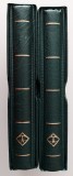 2 Albume Leuchtturm Optima cu etui, second hand, culoarea verde