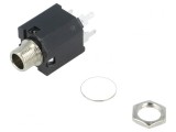 Soclu Jack 6,3mm Mamă Stereo THT
