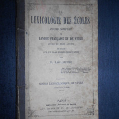 M. P. Larousse - Cours complet de langue francaise et de style (1878)