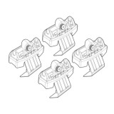 Kit montaj bare Alumia Quadra Silenzio C239 pentru Mitsubishi si Renault