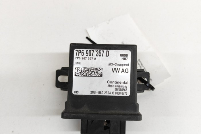 Modul de control far VW GOLF VII Variant BA5, BV5 2016 OEM: 7P6907357D,7P6907357A,5WK50563 | 24061692