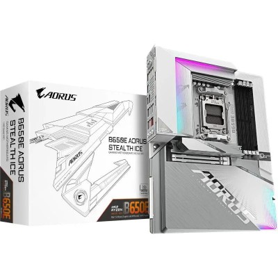 Placa de Baza GIGABYTE B650E AORUS STEALTH ICE AM5 foto